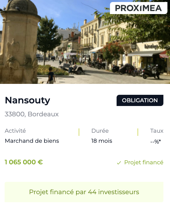 Projet Nansouty BALTIS