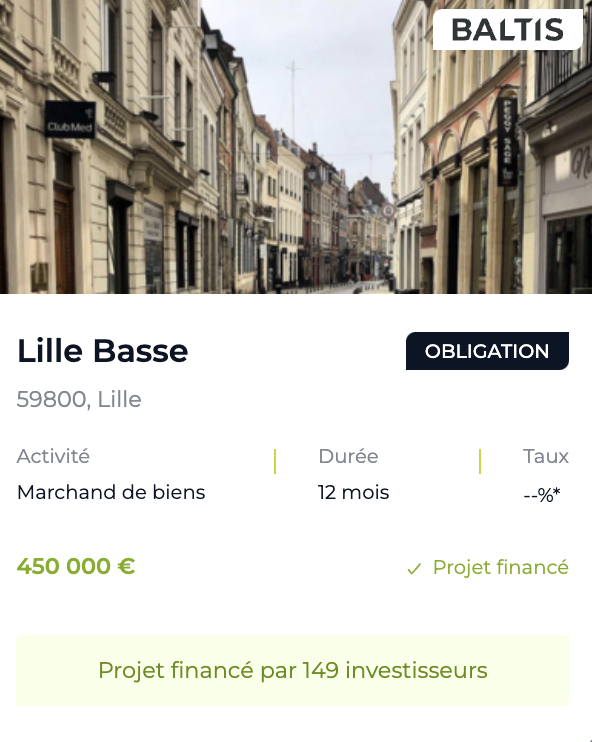 Projet Lille Basse Baltis